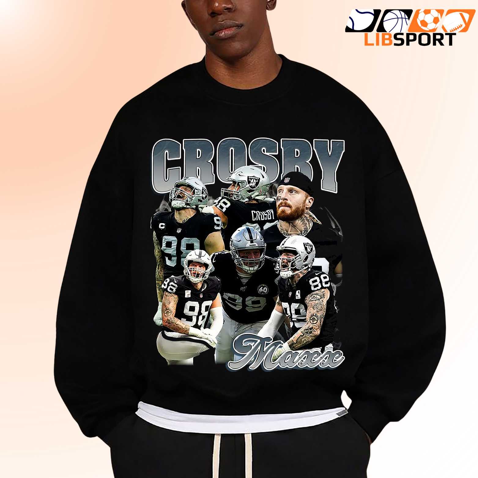 Maxx Crosby T Shirt, Las Vegas Raiders Nfl Tee, Game Day Shirt